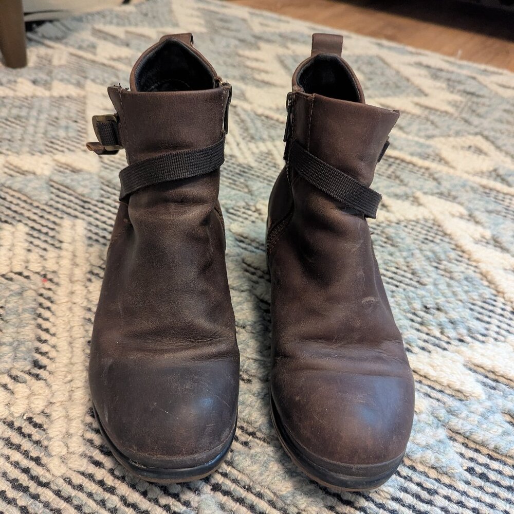 Keen Morrison Ankle Boot Brown Leather 7